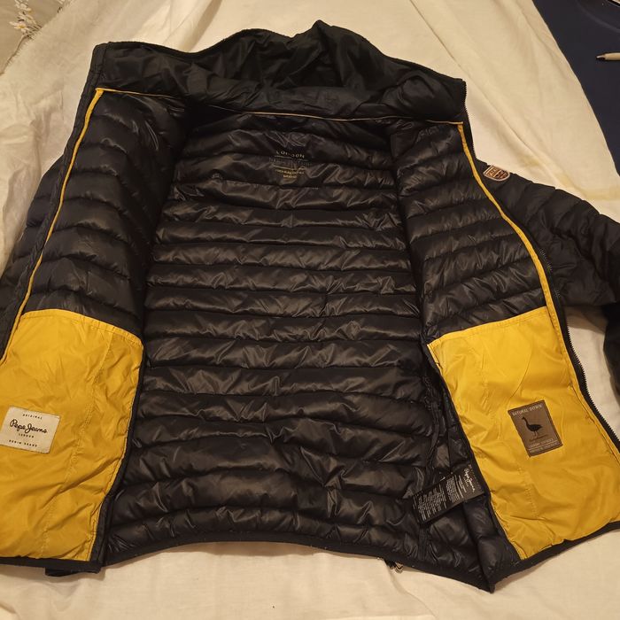 Geaca cu puf gâscă pepe jeans M-L