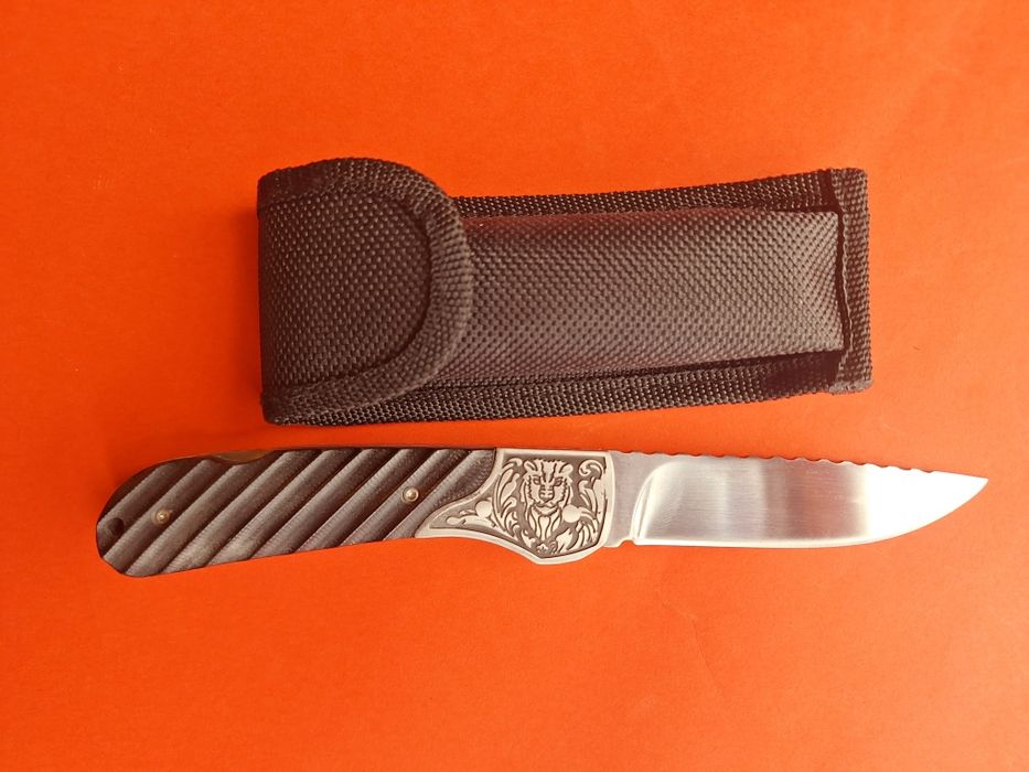 Руски сгъваем нож-Лев