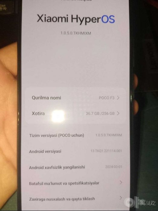 Poco f3 8/256 Igravoy telfon