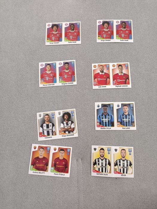 Наклейки 2023 panini fifa 360