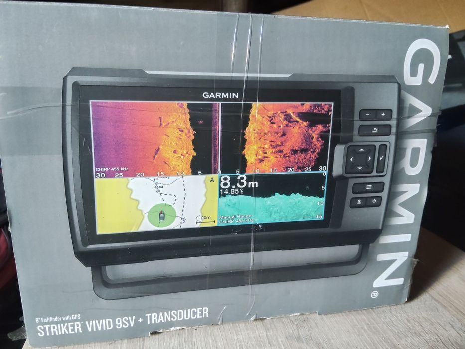 Vând Sonar pescuit Garmin Striker Vivid 9sv GPS, sonda GT52HW-TM