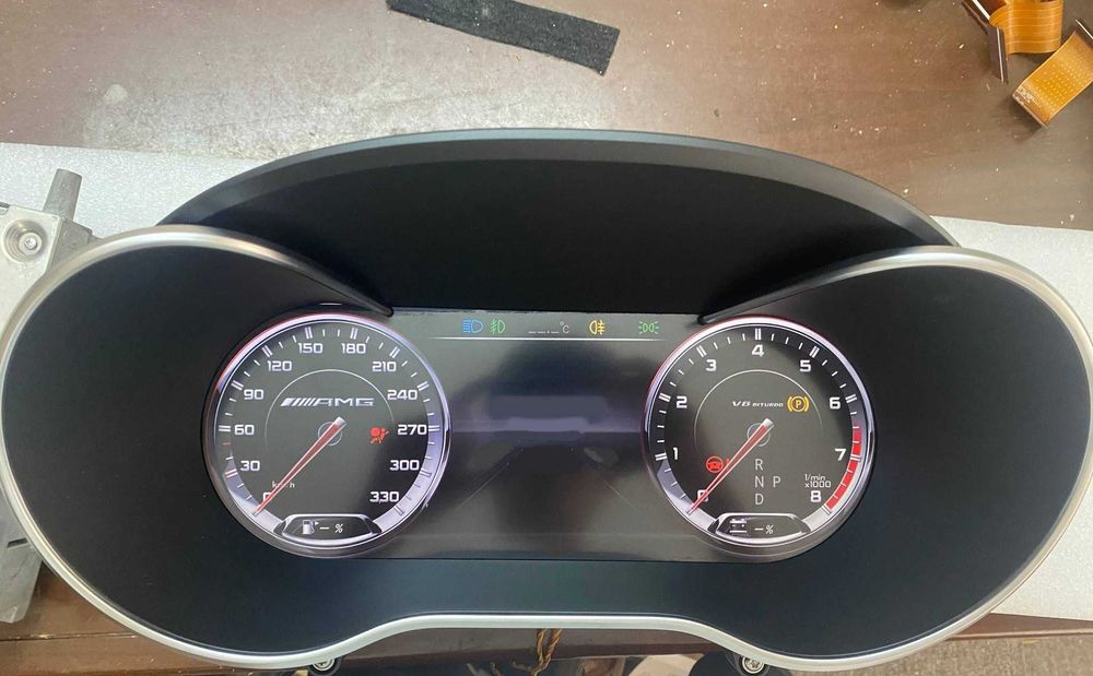 Tabletă Ceasuri bord digitale Mercedes C Class GLC PREFACELIFT 2015