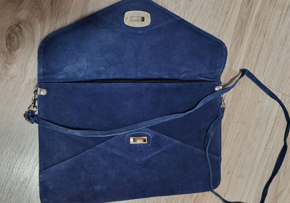 Geantă plic din piele