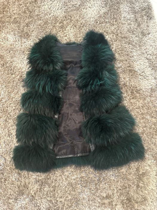 Дамски елек с косъм