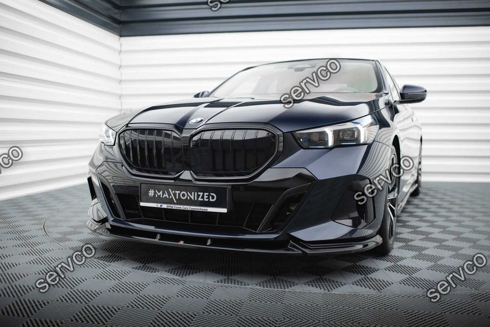 Prelungire splitter bara fata Bmw Seria 5 i5 G60 pachet M Pack 2023- v1 - Maxton Design