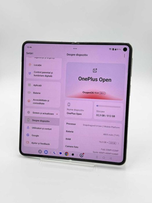 OnePlus OPEN / 512 GB 16 GB RAM / Factura / Garantie #52487