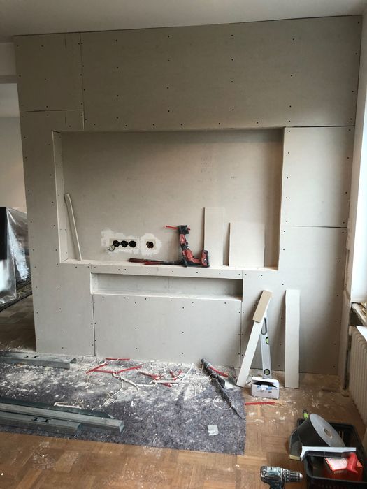 Монтаж на гипскартон