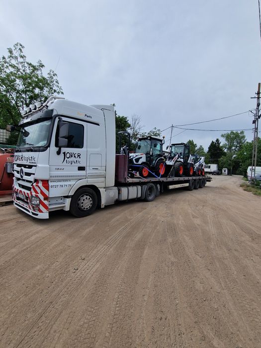 Mercedes Actros 1844 MP3 cu trailer Nooteboom
