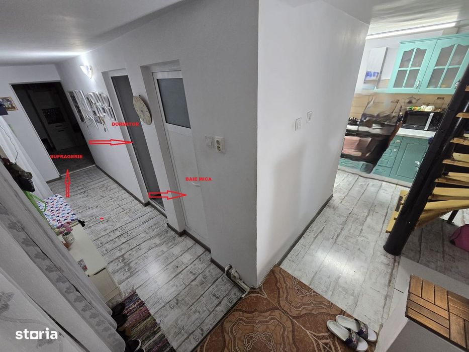 Casa Cu Etaj - Mutare Rapida- Pret Negociabil