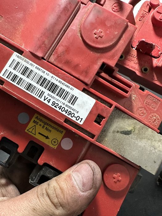 Borna modul baterie plus BMW seria 5 F10 F11 modul baterie BMW Seria 5 F10 F11 Borna plus BMW Seria 7 F01 F02 | 9240490 | 730d 520d 525d 530d