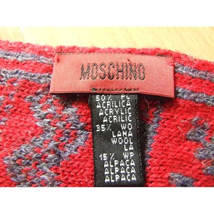 Оригинален Шал Love Moschino с вълна и алпака