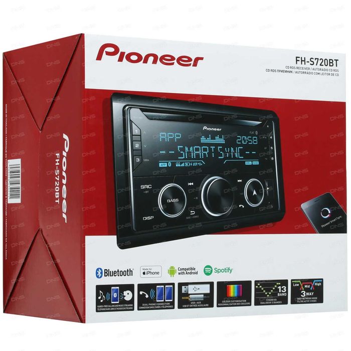 Автомагнитола Pioneer FH-S720BT