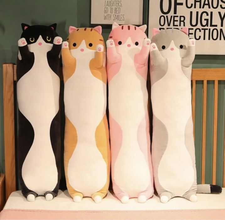 Плюшена котка Възглавница, играчка възглавница Котка