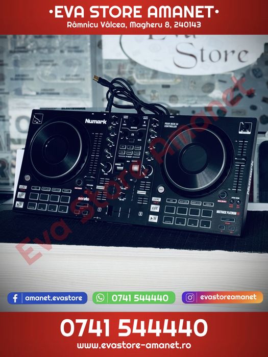 Controller DJ 4 Deck Numark Mixtrack Platinum FX