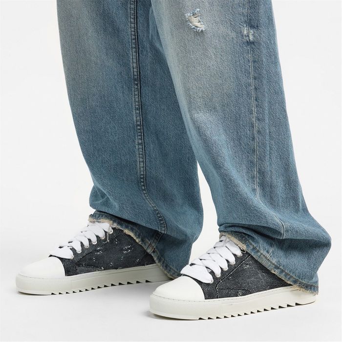 Кеды Numeris с широкими шнурками / Кроссовки мужские женские