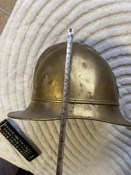 Casca pompieri, fireman vintage, coif alama, vechi  anii 1800-1900