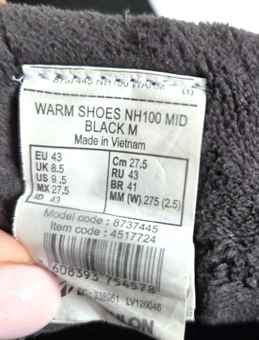 Ghete Decathlon Quechua, mărime 43 EU