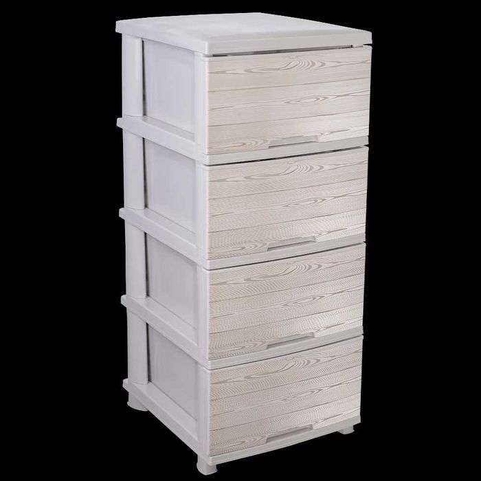 Пластмасов шкаф с четири чекмеджета