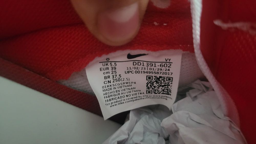 Dunk Low Cherry Originali