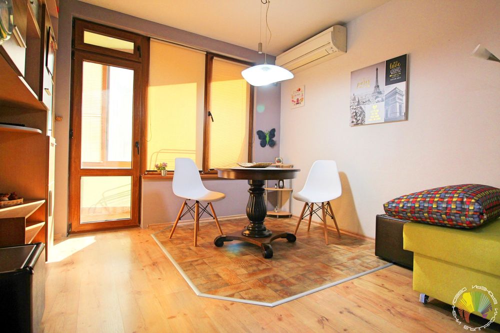 Дава се под наем Двустаен апартамент в Бургас, Лазур - 50 кв.м за 357 € - Снимка #1