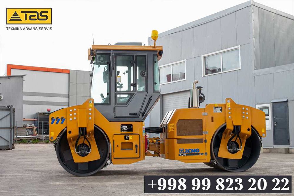 Вибро каток  XD83 XCMG Крабывий ход