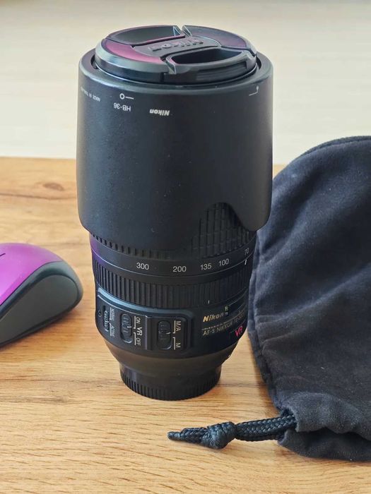 Nikkor (Nikon) 70-300 mm 1:4.5-5.6 G VR ED AF-S _ зум телевик