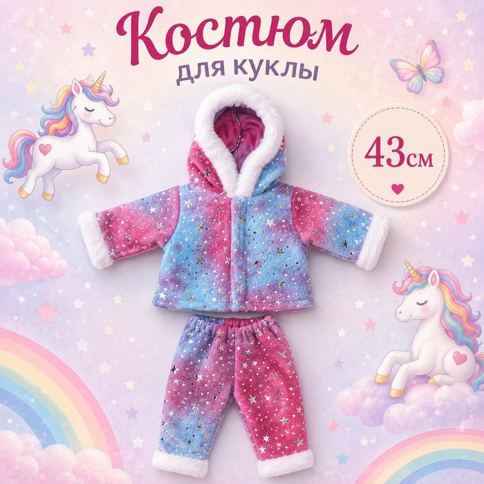 Одежда для пупс baby born 42-45см