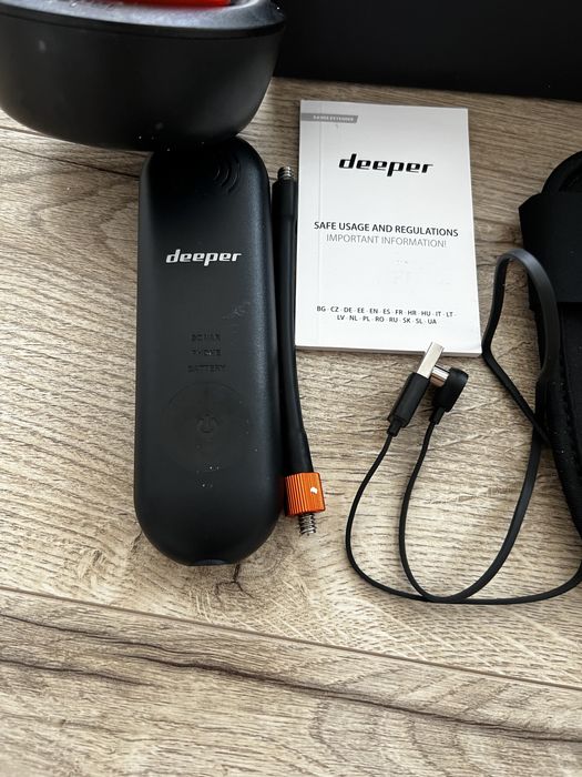 Deeper Quest Chirp + 2 , Range extender suport navomodel si trepied