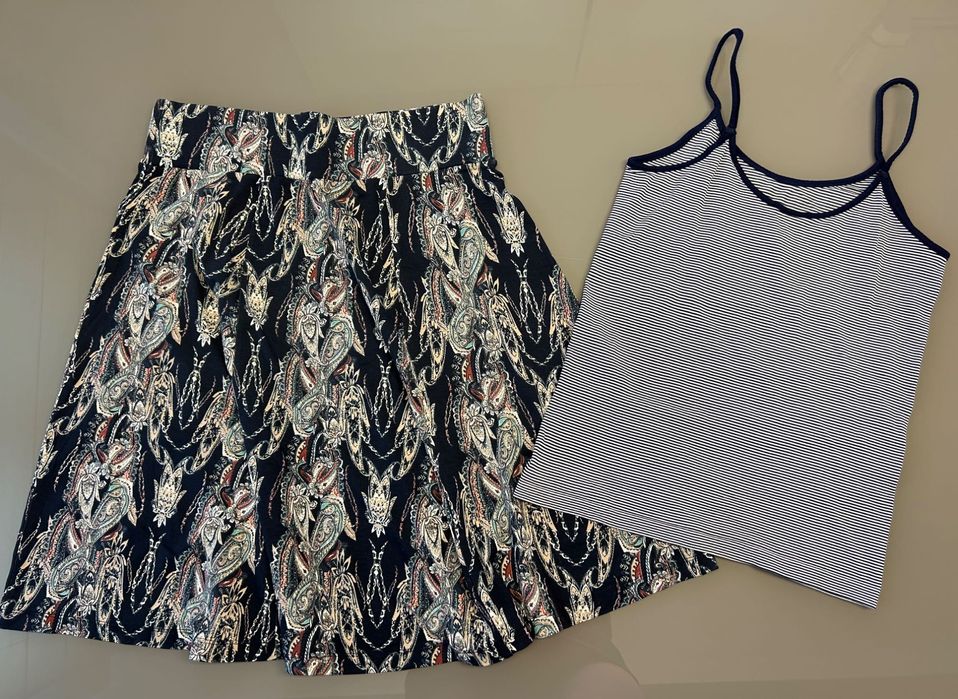 Поли с подарък блузка - Tommy Hilfiger, Diesel, Benetton и др., р-р S