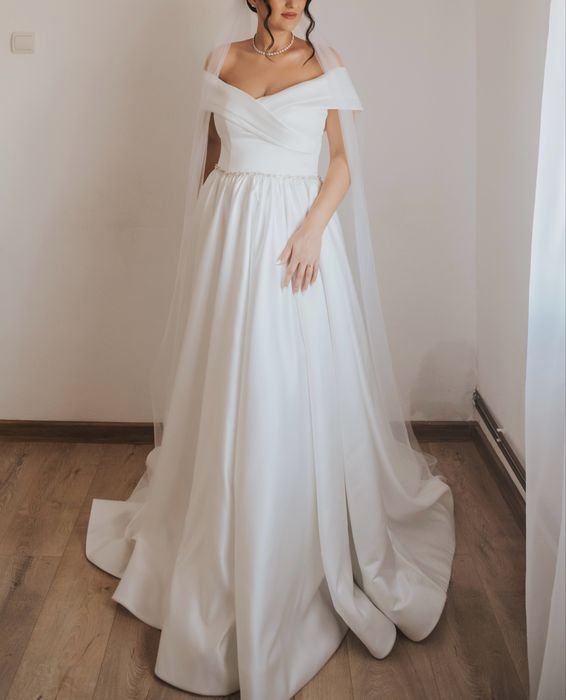 Rochie de Mireasa din Tafta