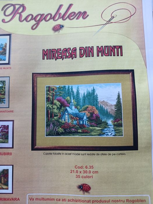 Diagrame cu ațe pentru goblen de Focșani