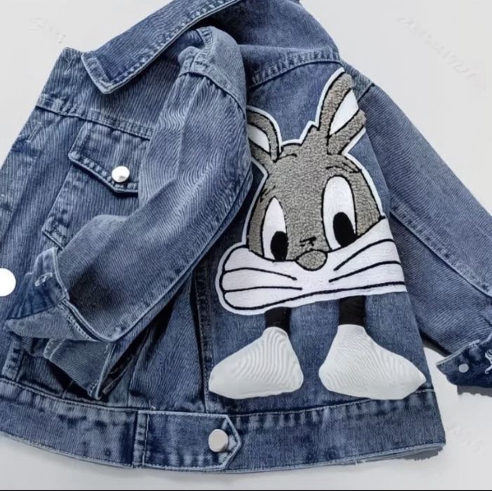 Джинсовая куртка для девочки