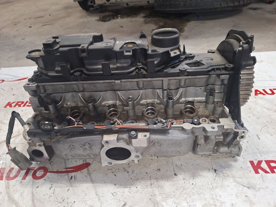 Цилиндрова глава Peugeot 1.6 E-HDI 8V / Пежо 1.6 Е-ХДИ 2014г. Код: BHOZ