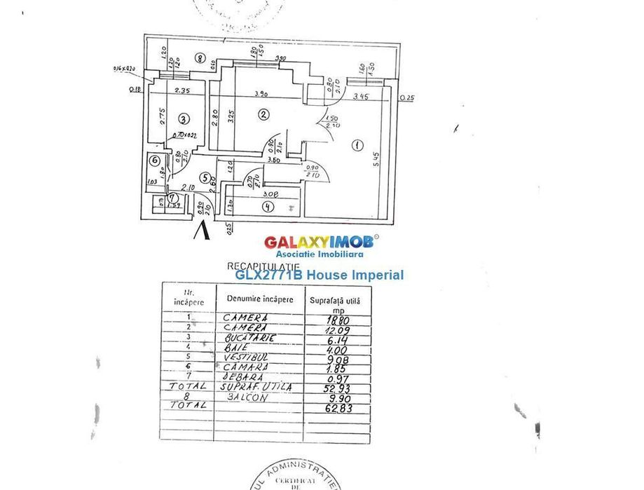 Vanzare apartament  2 camere Sos M.Bravu-Obor