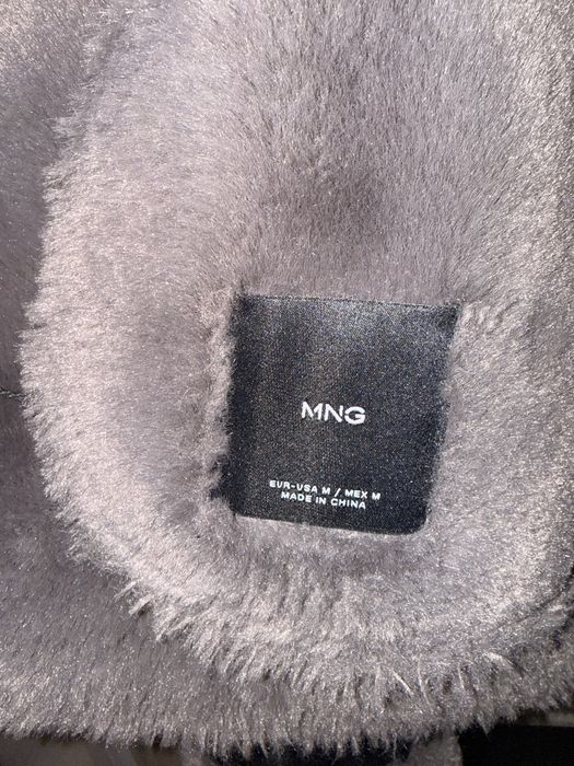 Дамско рокерско яке с подплата MANGO