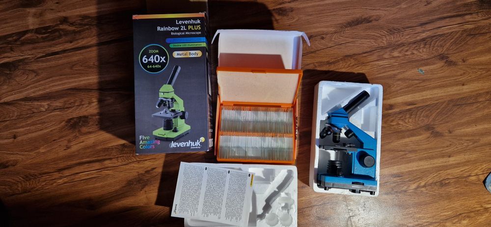 Микроскоп Levenhuk Rainbow 2L plus