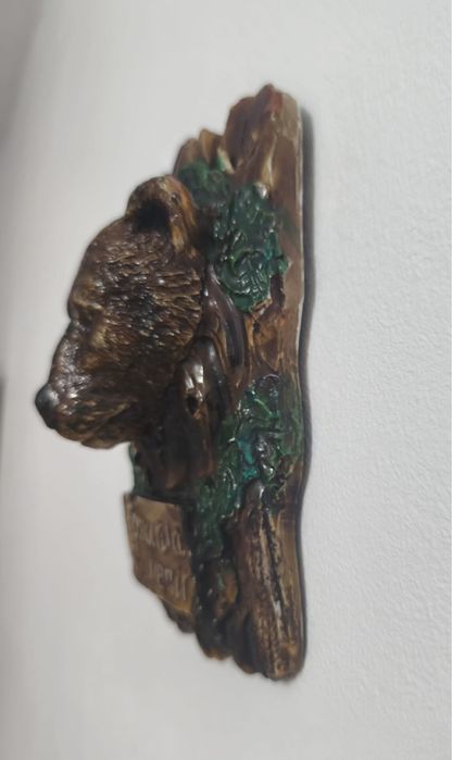 Decoratiune 3D handmade urs