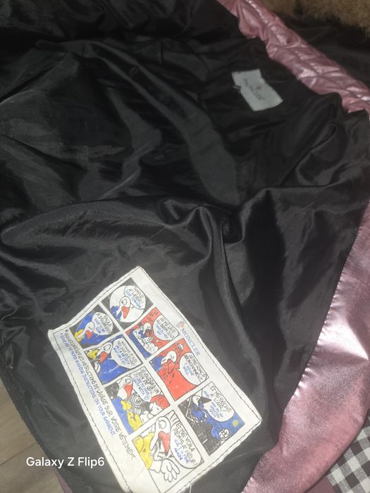 Детско яке Монклер с ест. пух