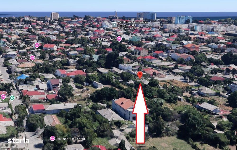 PRET REDUS! Teren  cu Toate Utilitatile pentru Vilă / Pensiune Eforie