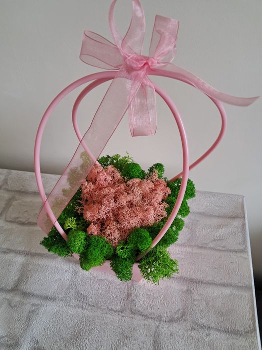 Кошнички със скандинавски мъх