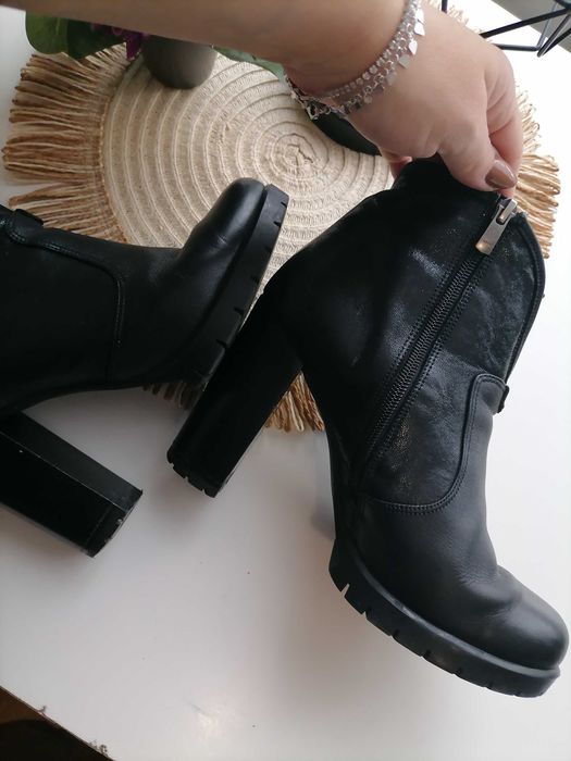 Botine de piele mărimea 40