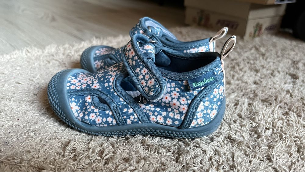 PLAYSHOES Домашни пантофи в Петрол   21-22 р-р