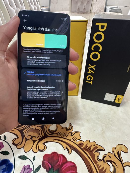 Poco x4 gt 8/256gb