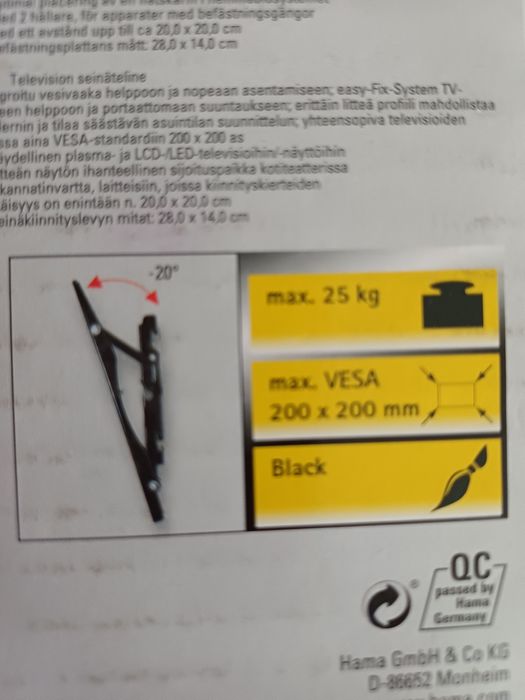 Vând suport Hama pentru televizor