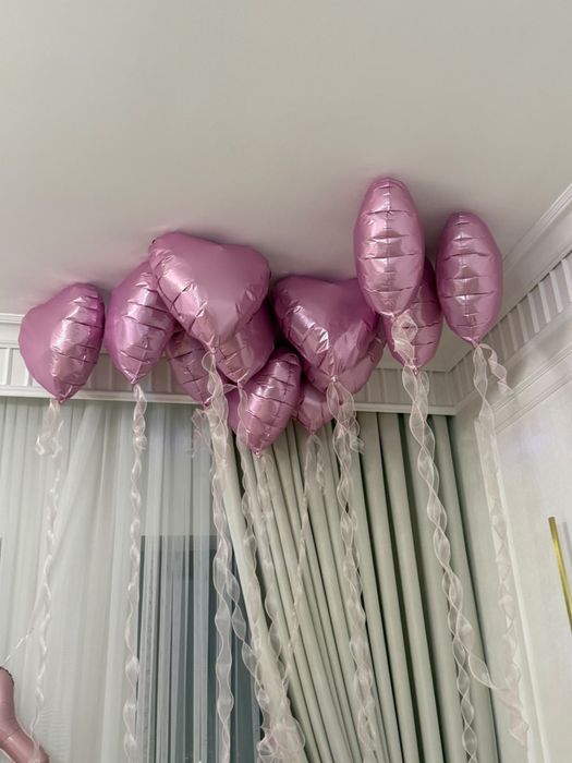 Шарый сердечки 12 штук