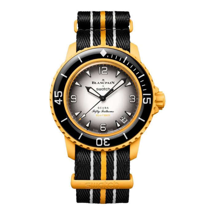 Blancpain X Swatch Scuba Fifty Fathoms Pacific Ocean