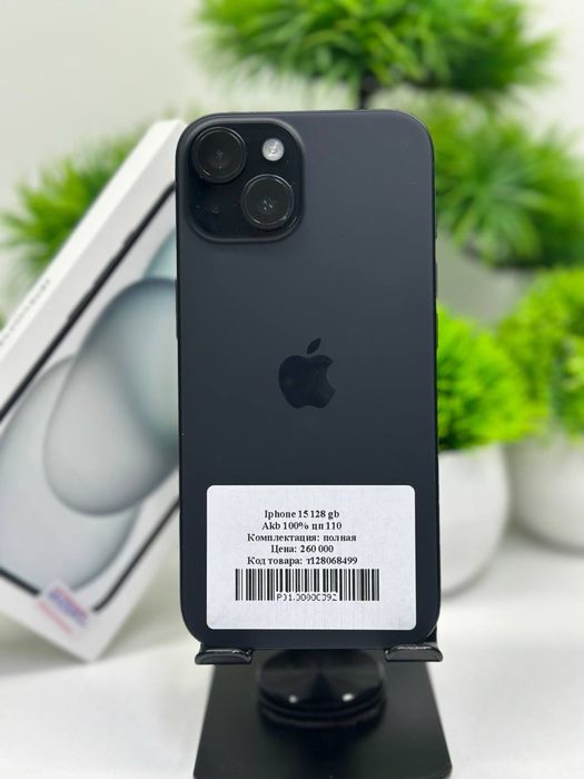 Iphone 15 128 gb Akb 100% ЦП 110