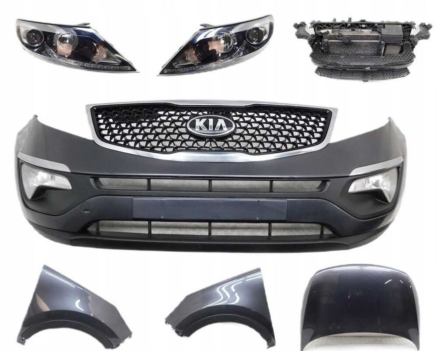 Бампер Капот Решетка Фары Киа Спортдеж 2010/Kia Sportage 2024