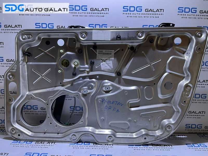 Macara Electrica Usa Portiera Dreapta Fata VW Phaeton 2002 - 2016 Cod 3D2837402AG 3D0035454E 3D2837016J 3D2971120S