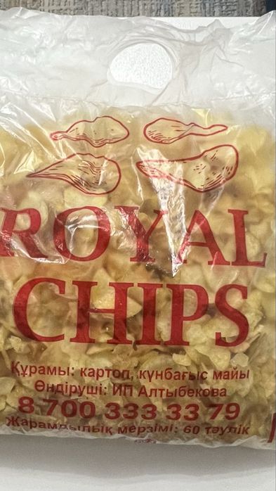 Чипсы картофельные для донеров